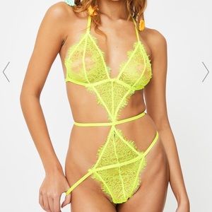 NWOT Go To Bed Lace Teddy - Dolls Kill